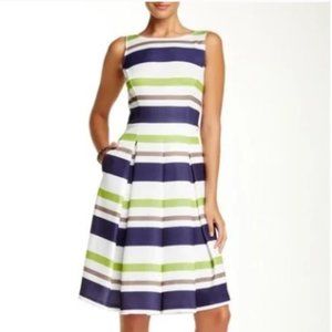 Eva Mendes Collection Catalina Striped Dress - Size Medium
